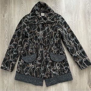 Women’s Wraps by Canvasbacks Vintage Wool Blend Super Cute Coat Size S